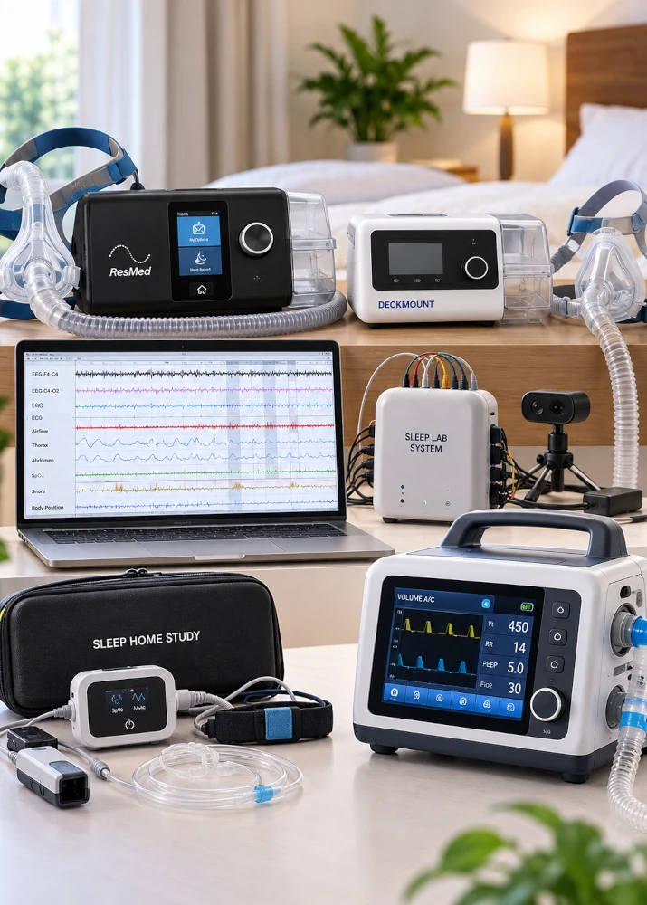 Clinical Sleep Therapy Equipment Display