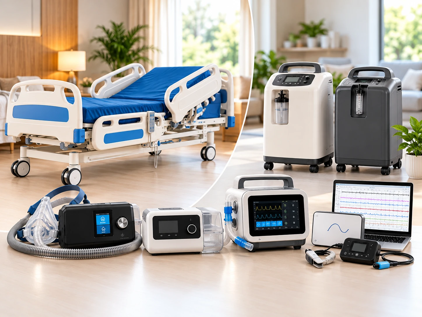 Modern Home Medical Equipments Rent and Sales